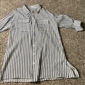 Striped tunic 🤍
